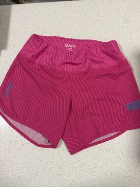 Zoot Women's Hot Pink Striped Performance Shorts